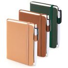 Pocket Notebook Journals, Mini Cute Small Hardcover College Ruled Notepad Off...