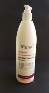 Murad Age Reform AHA/BHA Exfoliating Cleanser Pro Size 500mL NET VOL. 16.9 FL OZ