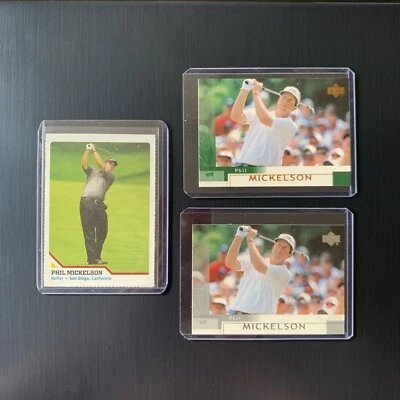 PHIL MICKELSON NOVATO SI PARA CRIANÇAS NOVATO LOTE 2002 DECK SUPERIOR QUASE PERFEITO+ PRATA E BASE - Imagem 1 de 2