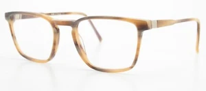 BAARS Brille Jurgen C07g 47-21 Herren Magnet Scharnier Beige Horn Muster France - Picture 1 of 14