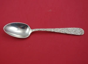 Repousse by Jenkins and Jenkins Sterling Silver Place Soup Spoon 7" - Picture 1 of 2