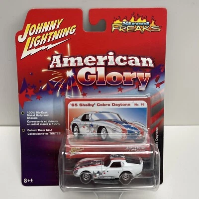 Johnny Lightning Street Freaks - American Glory 65 Shelby Cobra No. 16 - Image 1 of 2