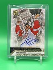 2020-21 The Cup Henrik Zetterberg Day With The Cup Auto Red Wings 2