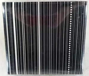 NEW Photo Albuum Simply K Black & White Striped 12" x 12". - Picture 1 of 3