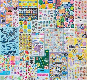 500+ AUFKLEBER Sammlung 4 Mütter Lehrer Freunde BFF Mädchen Kinder Junge Kinder Teen - Bild 1 von 24