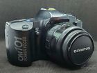 Olympus OM 101 power focus 35mm film Camera 35-70mm lens UNTESTED Spares/Repairs