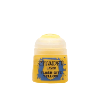 GAMES WORKSHOP Citadel Layer: Flash Gitz Yellow 12ml