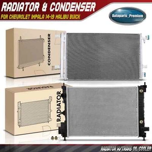 Radiator & AC Condenser Cooling Kit for Chevrolet Impala Malibu Buick LaCrosse - Picture 1 of 9