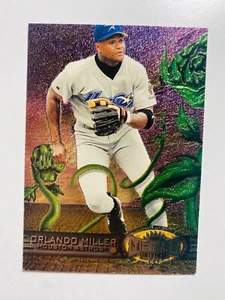 Tarjeta de béisbol Fleer Metal #139 Orlando Miller 1997 casi nueva-como nueva MLB - Imagen 1 de 1