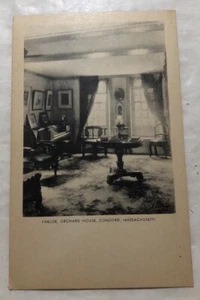 Parlor Orchard House, Concord, Massachusetts. Postal (V2) - Imagen 1 de 2
