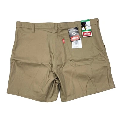 Jonsson Workwear Khaki Shorts Mens 40/102R 100% Cotton C3004R UPF50+ Zip Fly NWT - image 1 of 4