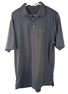 Peter Millar, Herren Sommer Comfort Polo, blau gestreift, Größe L - Bild 1 von 3