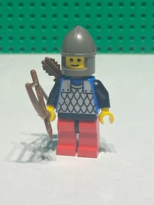 100% LEGO Castle Kingdoms Dragon Soldier Minifigure Bow Scale Armor 2 - Vintage! - Picture 1 of 3
