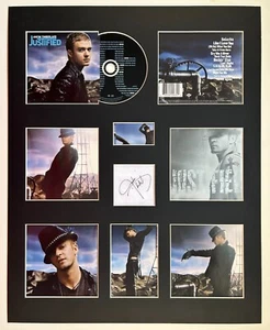 JUSTIN TIMBERLAKE - Signed Autographed - JUSTIFIED - Display Super Deluxe - Picture 1 of 1