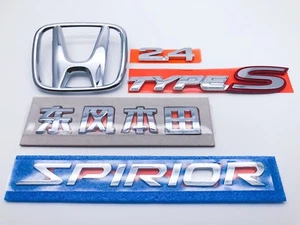 GENUINE SPIRIOR TYPES REAR CHROME EMBLEM BADGE ACCORD EURO CU1 CU2 TSX 2008-2014 - Bild 1 von 5