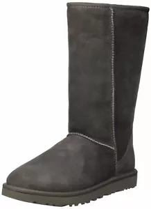 Ugg Classic Tall Ii Boots Grey New - Picture 1 of 7