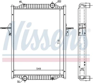 RADIADOR RENAULT MIDLUM 135 150 220 250 - OE: 5010315825 - NUEVO!!! - Imagen 1 de 1