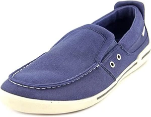 Kenneth Cole Reaction Men's Navy Canvas Fasten Your Anchor Slip On Shoe 11.5 M  - Picture 1 of 4
