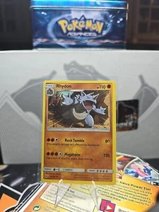 Juego de cartas coleccionables Pokémon Rhydon Burning Shadows 66/147 regular poco común - Imagen 1 de 2