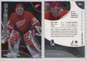 2001-02 ITG Be A Player Between the Pipes Dominik Hasek #56 HOF