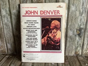 JOHN DENVER EASY ARRANGEMENTS DOUBLE SIDED - MUSIC BOOK GUITAR VOCAL PIANO ORGAN - Picture 1 of 9