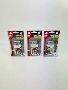x(3) Gardner Bender LTW-400 Liquid Electrical Tape, 4 Oz Bottle, White - Picture 1 of 6