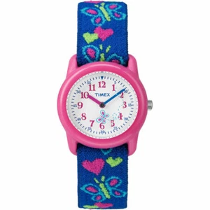 Timex T89001, Kid's Time Machines Elastic Watch, Butterfly, Time Teacher, NEW - Picture 1 of 2