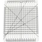 1 PCS Quilt Cutting Ruler Charming Shape Cutting Quilting Ruler and8188