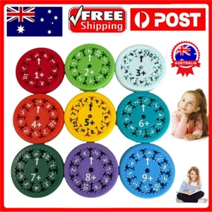 Math Facts Fidget Spinners Addition Multiplication Game Educational Toy FV - Picture 1 of 16