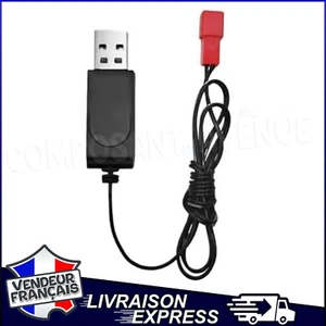CHARGEUR 3.7V USB DC 4.2V 500mA BATTERIE HELICOPTERE RC CABLE JST 2P (275) - Foto 1 di 1