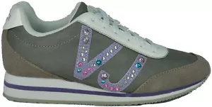 Scarpe Donna Grigio Versace Sneakers Woman Grey - Picture 1 of 4