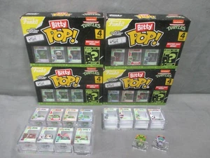 Funko Teenage Mutant Ninja Turtles BITTY POP Lot Shredder Leatherhead 2023 TMNT - Picture 1 of 8