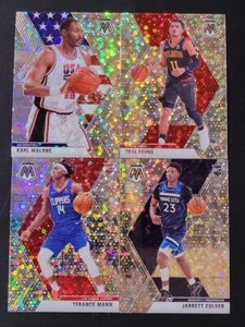 2019-20 Mosaic Basketball SILVER FAST BREAK PRIZMS with Rookies You Pick