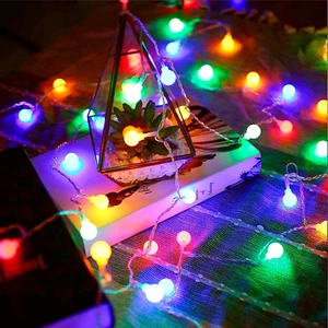 Catena Luminosa LED, Globo Di Luci, 6M 40 LED Luci Stringa LED a Batteria - Foto 1 di 16