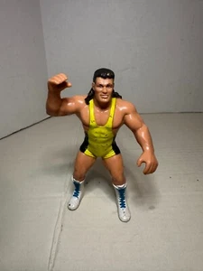 Vintage 1990 Galoob WCW Scott Steiner Yellow Wrestling Action Figure for Kids - Picture 1 of 2