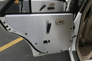 LRB Speed Aluminum Rear Door Panels ONLY - Fits: Lexus IS300 01-05 Toyota Cards - Picture 1 of 4