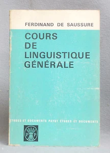 COURS DE LINGUISTIQUE GENERALE Ferdinand de Saussure ETUDES ET DOCUMENTS PAYOT - Picture 1 of 1