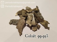 Electrolytic COBALT metal 99,9% + salts lab grade reagent pigment EU SHIPPING!