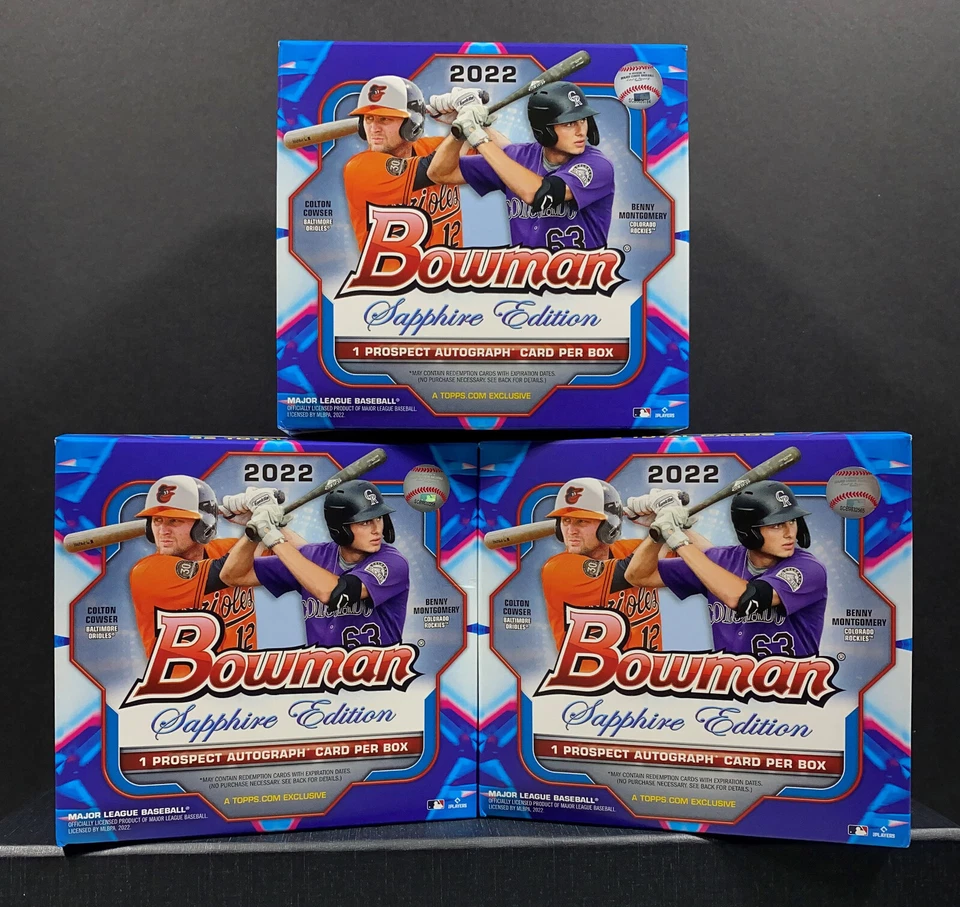2022 Bowman Baseball Sapphire Singles - You Pick - Complete Your Set - Image 1 of 1