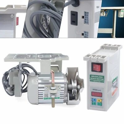 Industrial Brushless Sewing Machine Servo Motor & Controller 600W 500-4500RPM AU - image 1 of 4