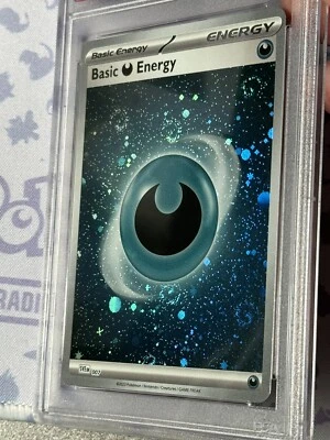 PSA GEM MINT 10 - 6 SWIRL - 2023 POKEMON EN 008 BASIC METAL ENERGY COSMOS HOLO - Image 1 of 4
