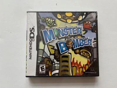 Monster Bomber (Nintendo DS, 2006) New Factory Sealed OOP Majesco Taito - Image 1 of 4