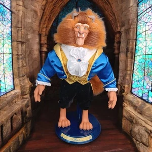 BAMBOLA VINTAGE BEAST FROM DISNEY'S BEAUTY & THE BEAST! COLLEZIONE FIRME 1997 - Foto 1 di 4