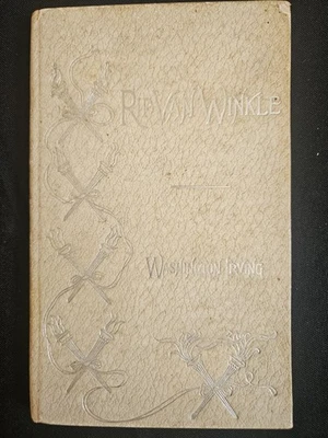 Antique Book Rip Van Winkle Washington Irving 1896 Henry Altemus Co Philadelphia Foto 1 de 4