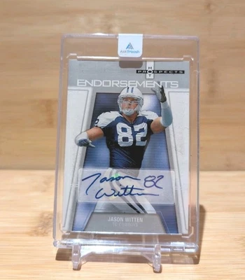  2006 Hot Prospects Jason Whitten Auto w/Inscription  Cowboys #HPJW - Image 1 of 2