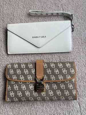 Dooney & Bourke and Bimba Y Lola Wallet Combo $65 Both - Image 1 of 3