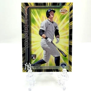 2025 Topps Chrome Ben Rice RC Radiating Rookies #RR-15 Case Hit SSP - Picture 1 of 2