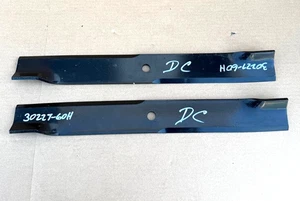 Lot of 2 Dixie Chopper Mower Blade 30227-60H - Picture 1 of 6