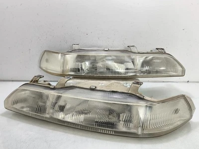JDM 1990-1993 ACURA Honda Integra DA5 DA6 DA7 DA8 DA9 OEM Headlights Lamp 1 Pair - Image 1 of 4