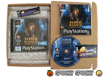 Tomb Raider Chronicles PS1 - UK PAL GC CIB - High Quality Packing - Tracked - Image 1 of 4